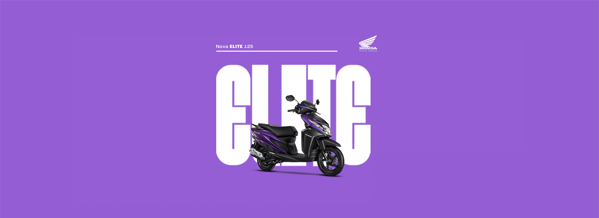 Foto em destaque da Elite 125