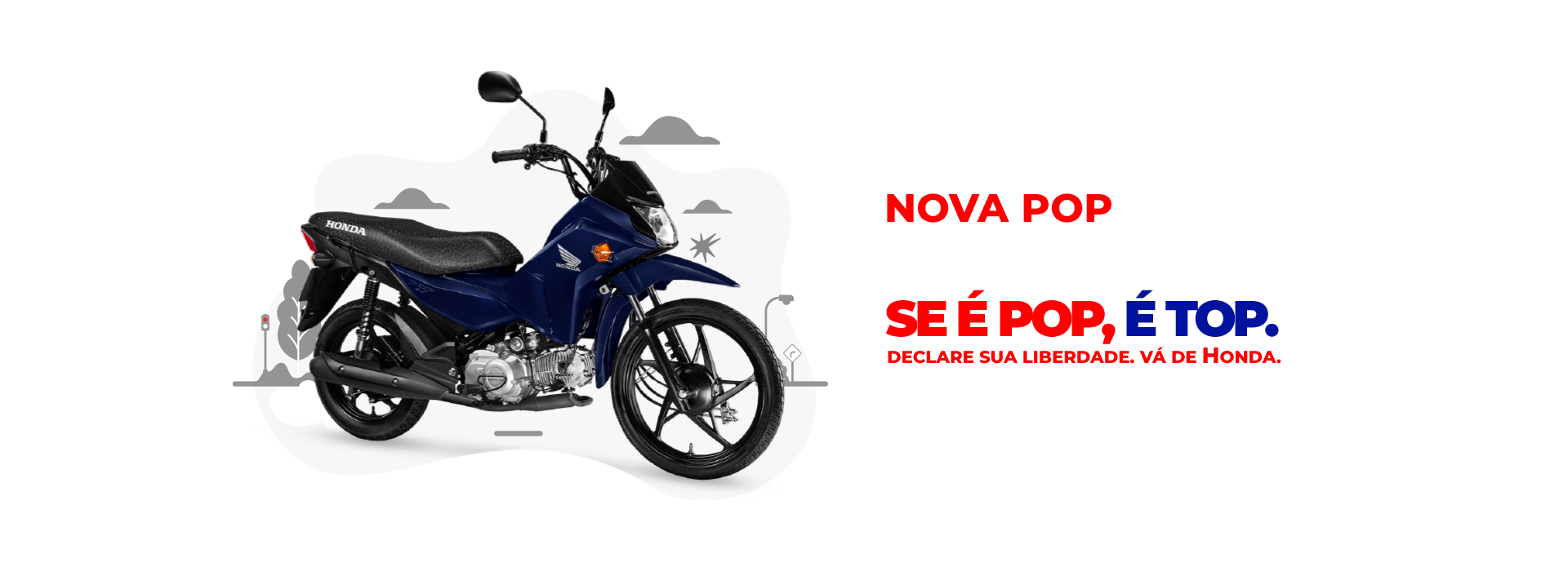 Foto em destaque da Pop 110i ES